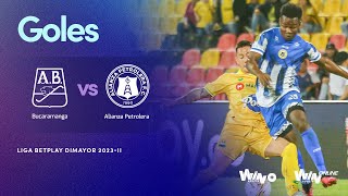 Bucaramanga vs Alianza Petrolera goles  Liga BetPlay Dimayor 2023 2  Fecha 10 [upl. by Kriss905]