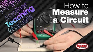 How to Measure Voltage Current and More with a Digital Multimeter DMM  Another Teaching Moment [upl. by Boonie823]