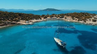 One week sailing the Greek Islands  the Saronic Gulf [upl. by Sesylu489]