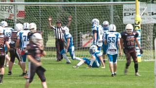 AFC Mostviertel Bastards vs Air Force Hawks 4414  3052015  by M4TV [upl. by Einnil]