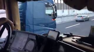 Race Edition Drive Scania R VS Volvo FH16 Amazing Sound MAX SPEED HD [upl. by Nealah907]