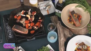 Delicious King Salmon recipe from Alderbrook Resort amp Spa [upl. by Ytitsahc251]