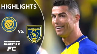 Cristiano Ronaldos TWO ASSISTS power Al Nassrs win 💪  Saudi Pro League Highlights  ESPN FC [upl. by Ailina]