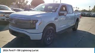 2024 Ford F150 Lightning Walk Around 00242031 [upl. by Zeuqram]