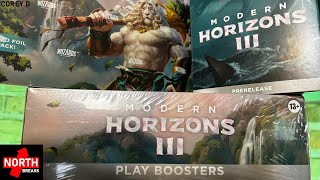 Our First Look Modern Horizons 3 Prerelease Kit and Play Booster Box Opening [upl. by Leitao]