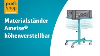 Materialständer Ameise® höhenverstellbar [upl. by Franz46]