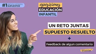 Resolviendo un SUPUESTO PRÁCTICO 📝oposiciones educación infantil [upl. by Engelhart160]