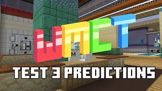 WMCT Test 3 Teams  Predictions [upl. by Nodnarg507]