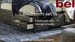 BEL Furniture  CAITBROOK Bedroom Set by Ashley [upl. by Eliathas566]