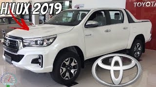 Nova Toyota Hilux 2019 SRX  Todos detalhes  Top Carros [upl. by Ybur]