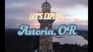 Lets Explore Astoria Oregon Tour and Things to Do 4K [upl. by Adnopoz]