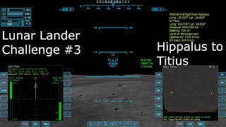 Lunar Lander Challenge 3  Orbiter 2016 [upl. by Kcirddor]