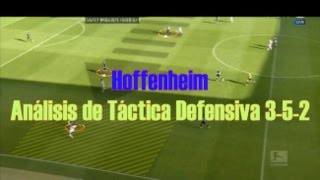 Parte 1 Hoffenheim 352 Táctica defensiva Versión en español [upl. by Platus961]