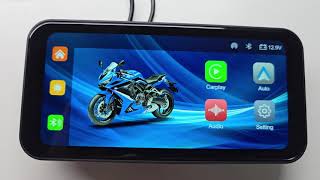 Revolutionize Your Ride Lamtto RC15 Motorcycle CarPlay in Action [upl. by Orv]