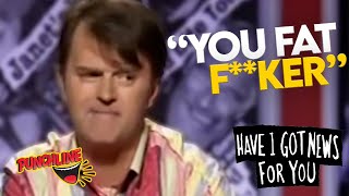 Big BUST UP on HIGFNY Between Paul Merton and Robert KilroySilk [upl. by Assyle]