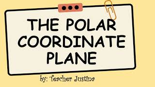 THE POLAR COORDINATE PLANE  PLOTTING AND NAMING POLAR COORDINATES [upl. by Nevarc185]