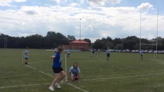 Willenhall pupils playing rounders 2014 [upl. by Aicena226]