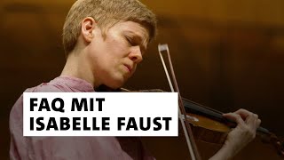 Klassik FAQ mit Isabelle Faust · Klassik  SWR Kultur [upl. by Aimil]