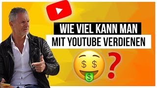 Wie viel kann man mit Youtube verdienen [upl. by Abernon]