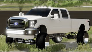 PUBLIC 2016 F350 Sema truck FS22 [upl. by Atrebor528]