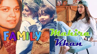 Mahira Khan Family Images  Mahira Khan Biography  celebrity Craze [upl. by Nanine]