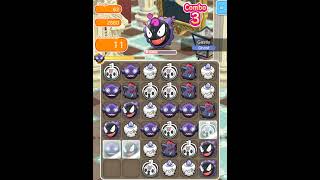 Pokemon Shuffle Mobile  Main Stage 62 Gastly S Rank  For those really struggling 5 moves only [upl. by Starks97]