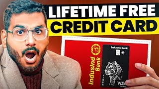 IndusInd Bank Credit Card  LifeTime Free [upl. by Adnimra]