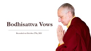 Bodhisattva Vows  October 27th 2021 [upl. by Noelani924]