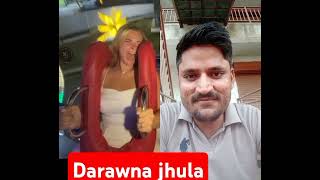 Darawna jhula video shortshorts funny reaction [upl. by Aronos]