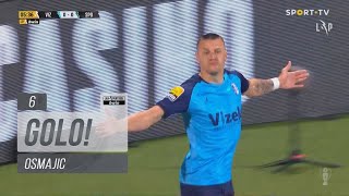 Goal  Golo Osmajic FC Vizela 10 Sporting Liga 2223 34 [upl. by Dnomaj44]