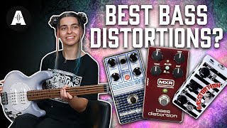 Best Distortion Pedals for Bass Guitar [upl. by Norej450]