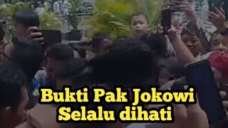 Pak Jokowi Selalu dihati selesai sholat Jumat di Masjid Al Aqsha Klaten langsung dikerumuni warga [upl. by Milman490]