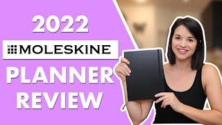 2022 Moleskine Planner Review And Unboxing [upl. by Brocklin967]