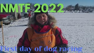 Northern Manitoba Trappers Festival 2022 Dog Races First Day [upl. by Harragan]