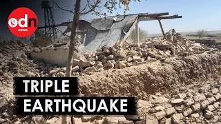 TRIPLE EARTHQUAKE Shakes The World [upl. by Dani]