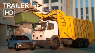 Meet George the Garbage Truck  Trailer  Real City Heroes RCH [upl. by Natfa]