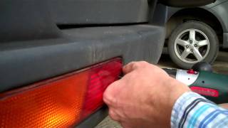 How to fit the rear light guards on a Land Rover Freelander 1 [upl. by Lamond]