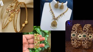 New jewellery collectionunique banglesearringsnecklace setbraceletstylish shopping world [upl. by Scarito556]