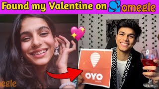 Proposing My Valentine on Omegle To Real Life 😍 [upl. by Elsey]