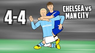 WHAT A GAME 😲 Chelsea 44 Manchester City Premier League Highlights 2023 [upl. by Ire]