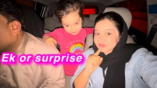 Ek or surprise diya  travel vlog  sitara yaseen vlog [upl. by Sabec]