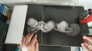 Anne Geddes PURE  an infant and mothers coffee table book flip through [upl. by Esydnac]