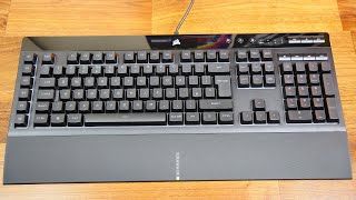 Corsair K55 RGB Pro ASMR style unboxing [upl. by Aihc]