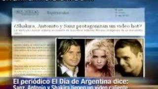 Video Comprometedor de Shakira Antonio y Alejandro Sanz [upl. by Leland]