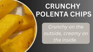 Polenta Chips  Dont pay Café prices Quickly and easily make your own [upl. by Leilah]