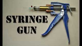 Syringe Needle Gun Syringe Dart Shooter Syringe shooter [upl. by Ranson841]