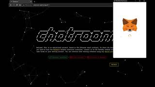 Chatroom dapp demo [upl. by Ruthanne]