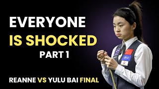 Reanne Evans Vs YuLU Bai  TAOM Womens UK Championship 2024 Snooker Highlights [upl. by Rebba]