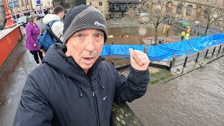 River Tyne Bursts Its Banks [upl. by Rombert224]