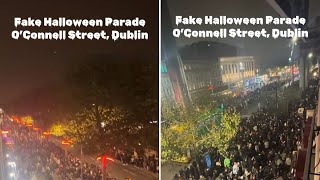 The new Fyre festival Thousands turn up for ‘hoax’ Halloween parade that didn’t exist [upl. by Boycie]